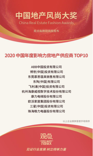 凯发k8一触即发博鳌论道家居地产生态融合，斩获2020中国地产风尚大奖